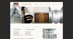 Desktop Screenshot of gndyildizasansor.com